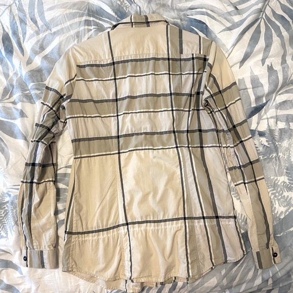Burberry Brit size XS women’s long sleeve checked dress shirt - Picture 4 of 5